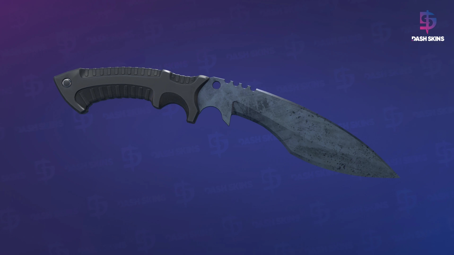 ★ Kukri Knife | Blue Steel (Factory New) Screenshot Playside