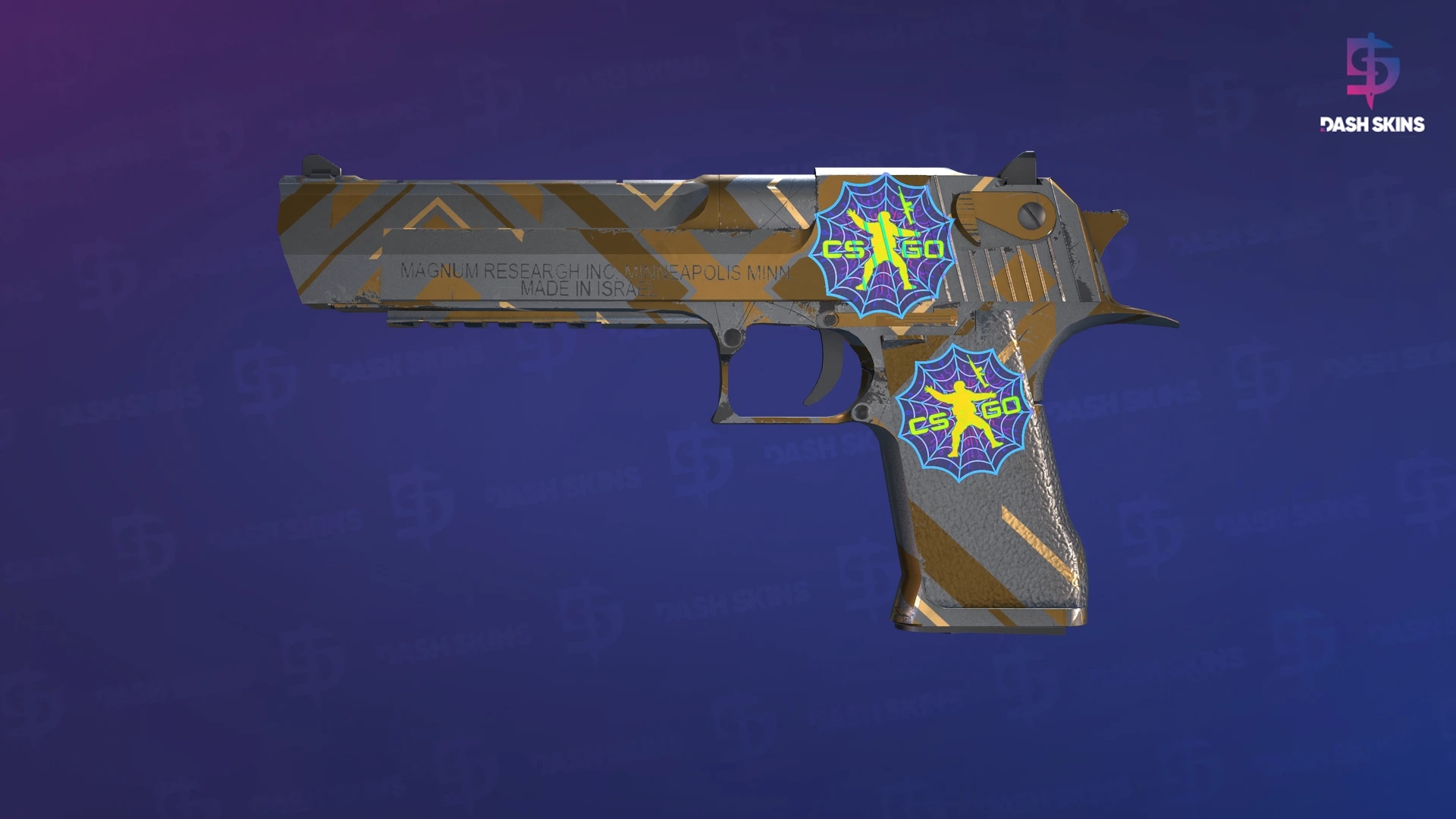 Desert Eagle | Bronze Deco (Minimal Wear) Screenshot Playside