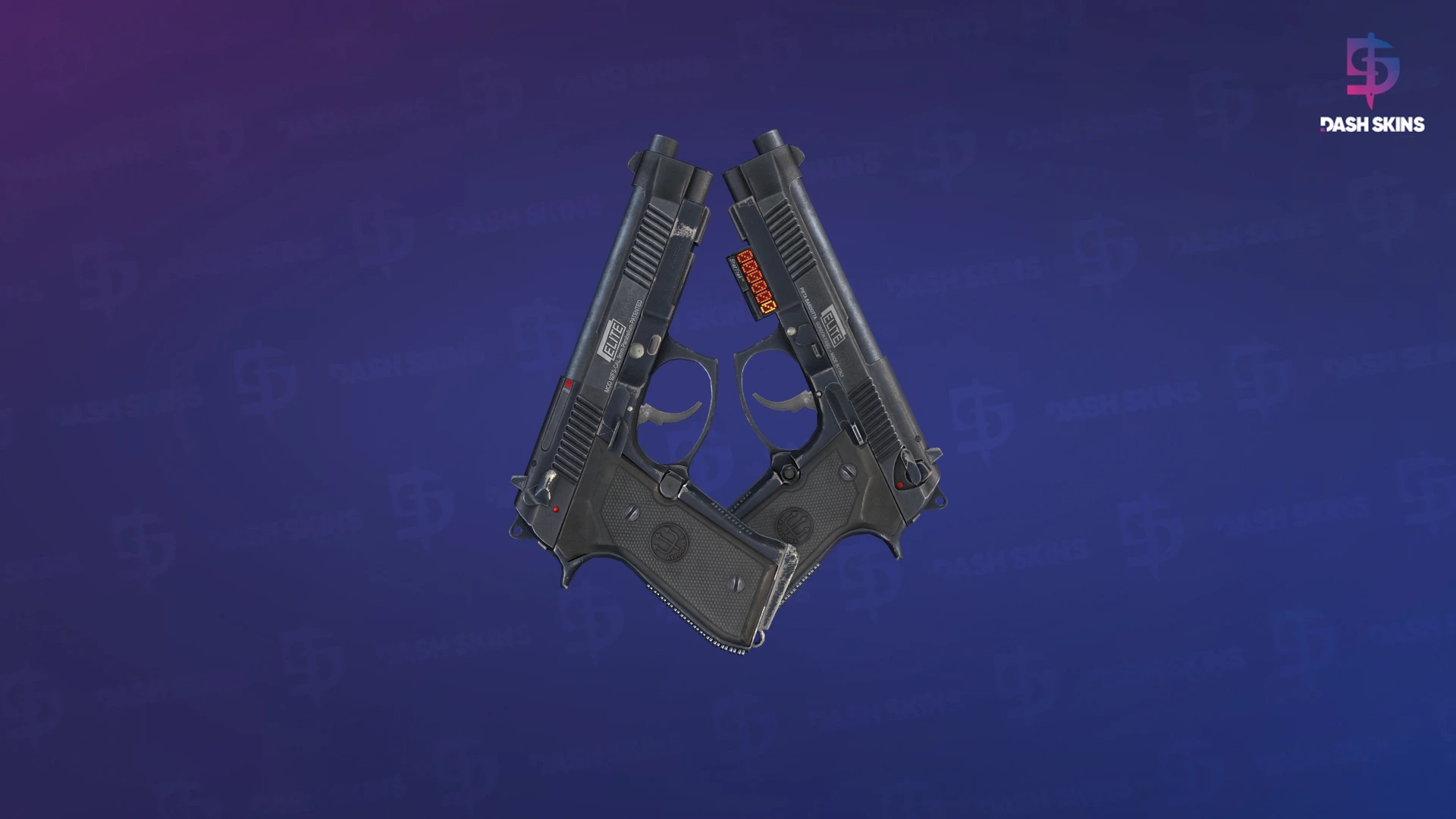 StatTrak™ Dual Berettas | Elite 1.6 (Field-Tested) Screenshot Playside