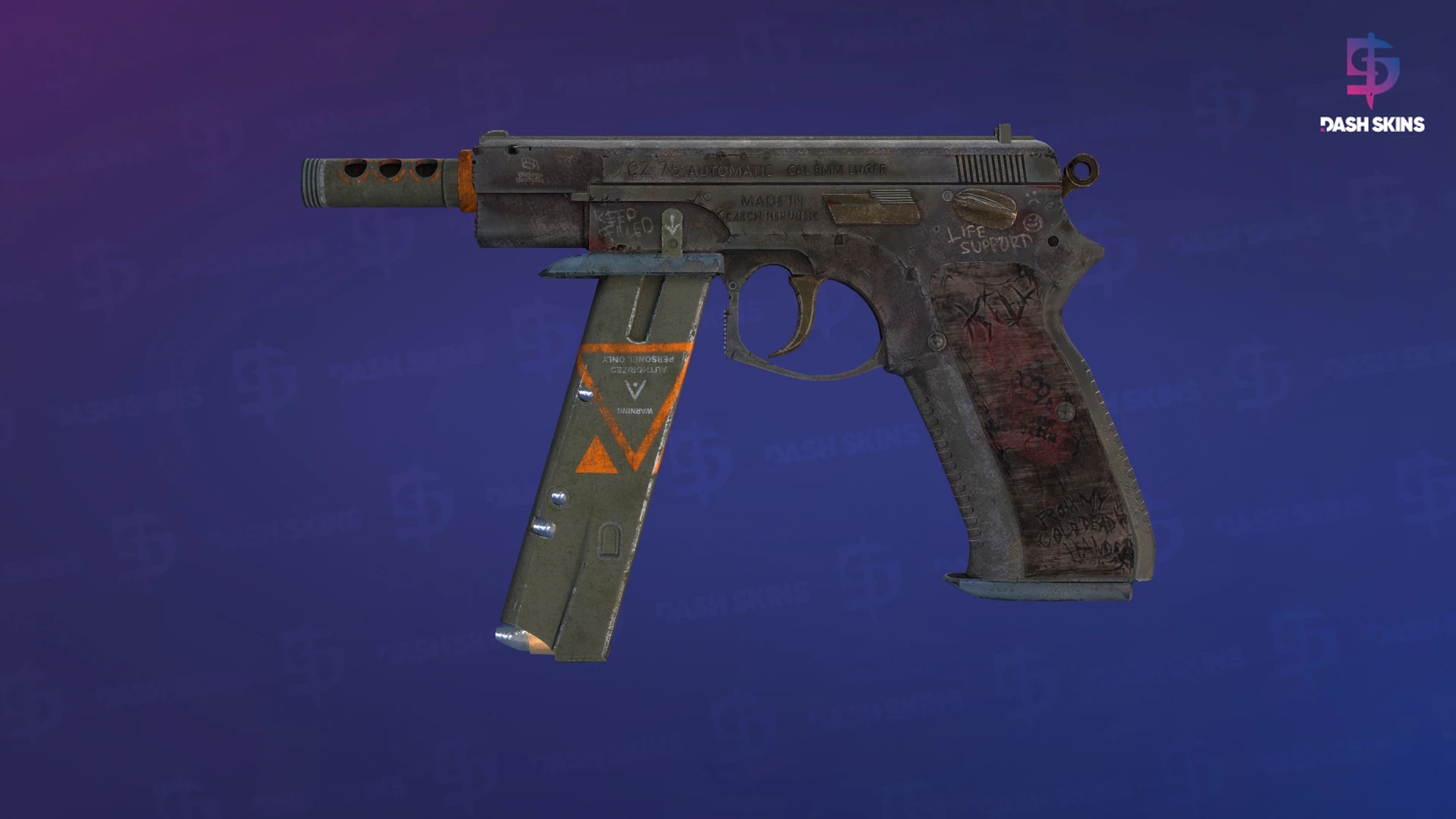 CZ75-Auto | Vendetta (Battle-Scarred) Screenshot Playside