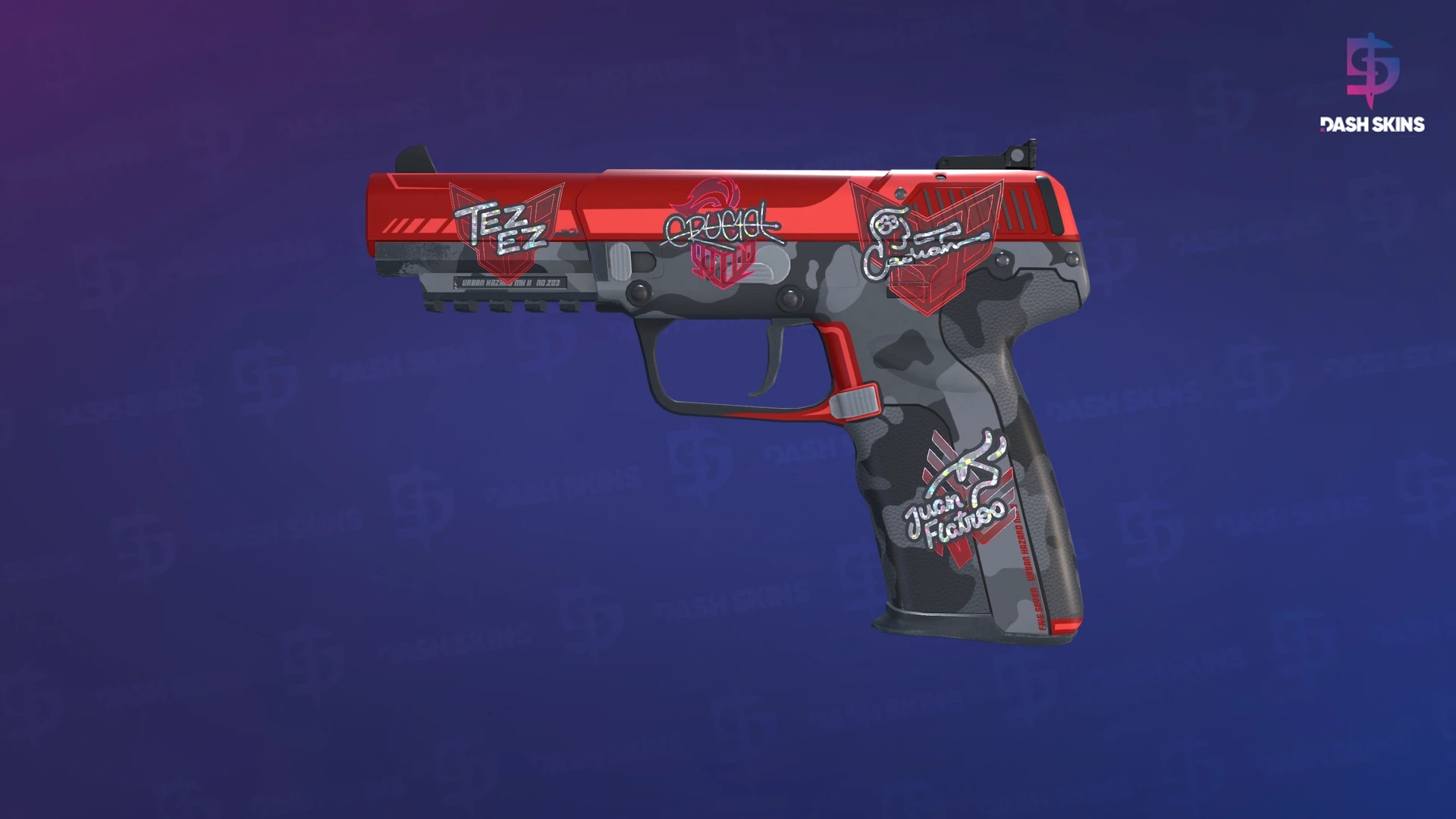 Five-SeveN | Urban Hazard (Factory New) Screenshot Playside
