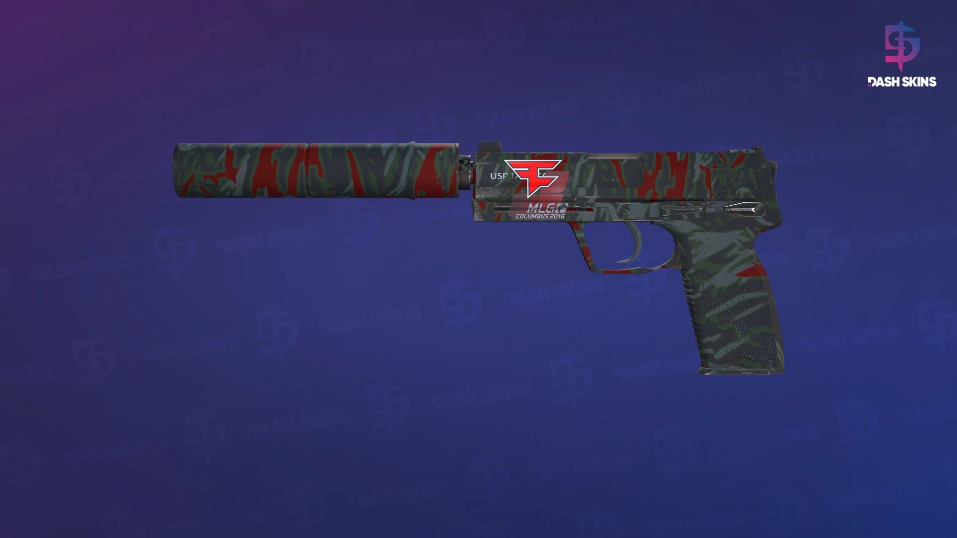 USP-S | Blood Tiger (Minimal Wear) Screenshot Playside
