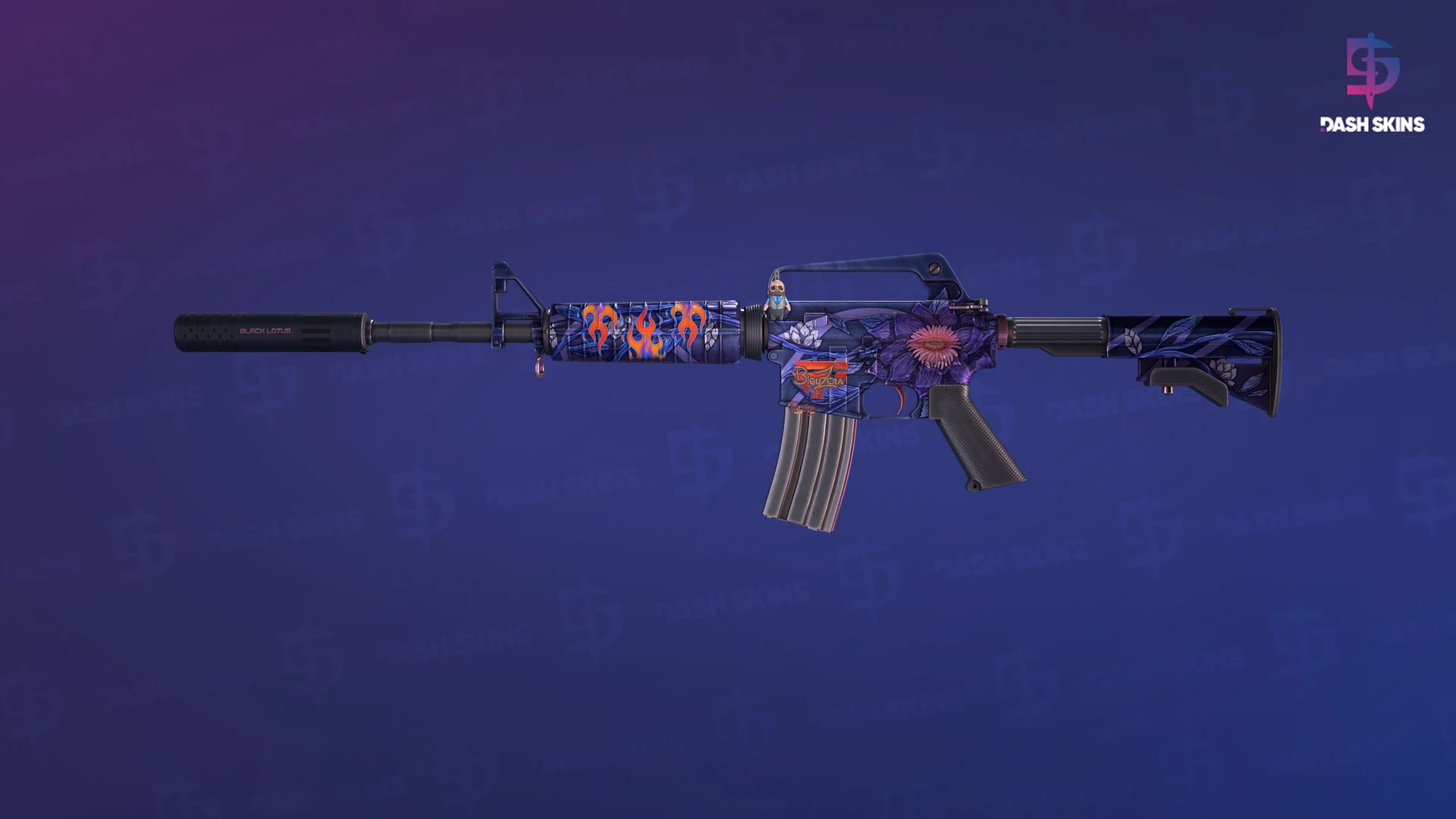 M4A1-S | Black Lotus (Field-Tested) Screenshot Playside