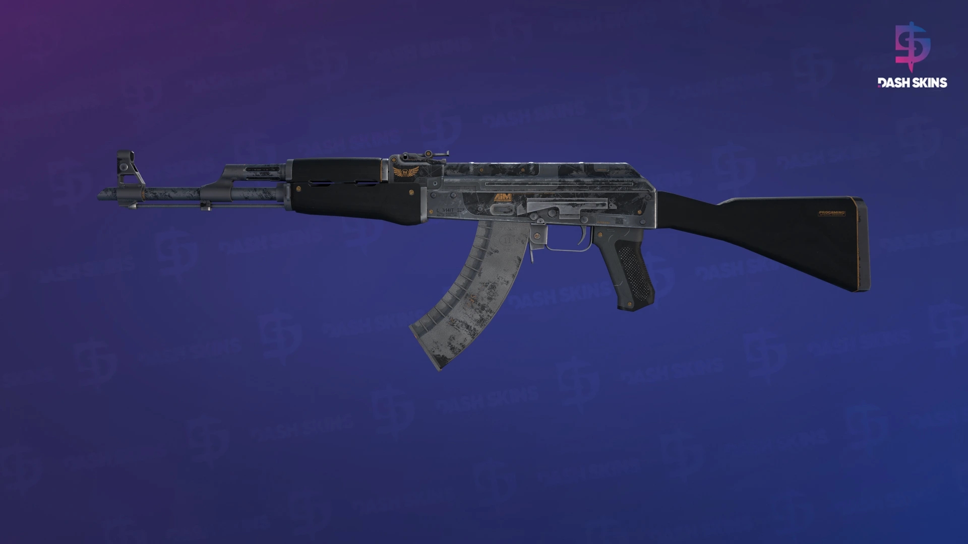AK-47 | Elite Build (Battle-Scarred) Screenshot Playside