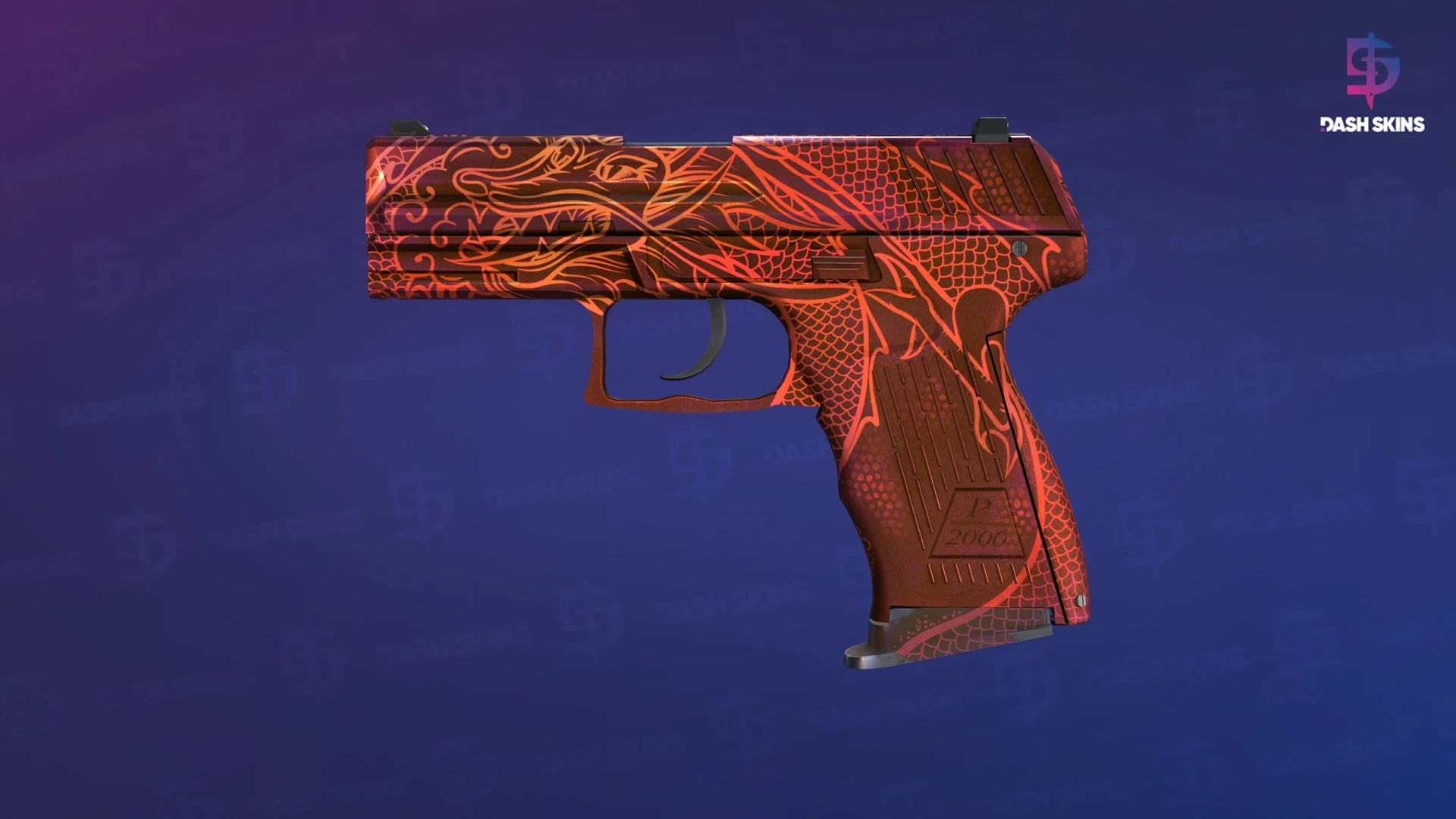 P2000 | Imperial Dragon (Field-Tested) Screenshot Playside