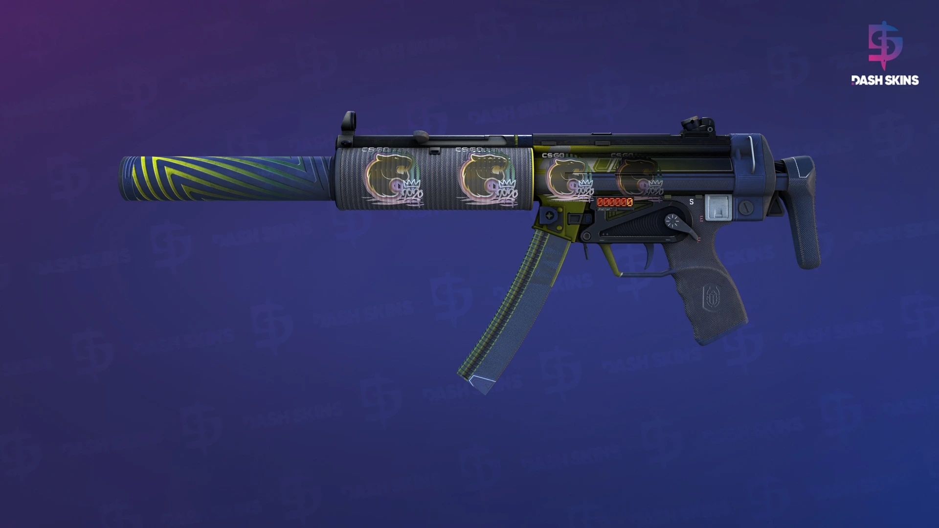 StatTrak™ MP5-SD | Condition Zero (Well-Worn) Screenshot Playside