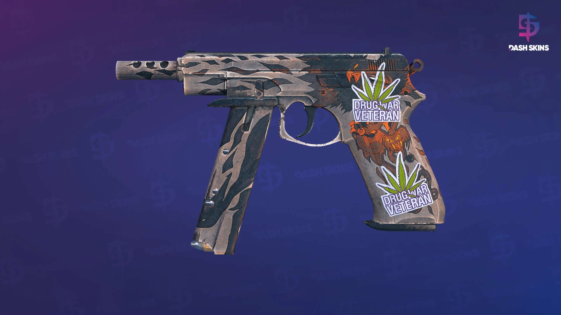 CZ75-Auto | Circaetus (Field-Tested) Screenshot Playside