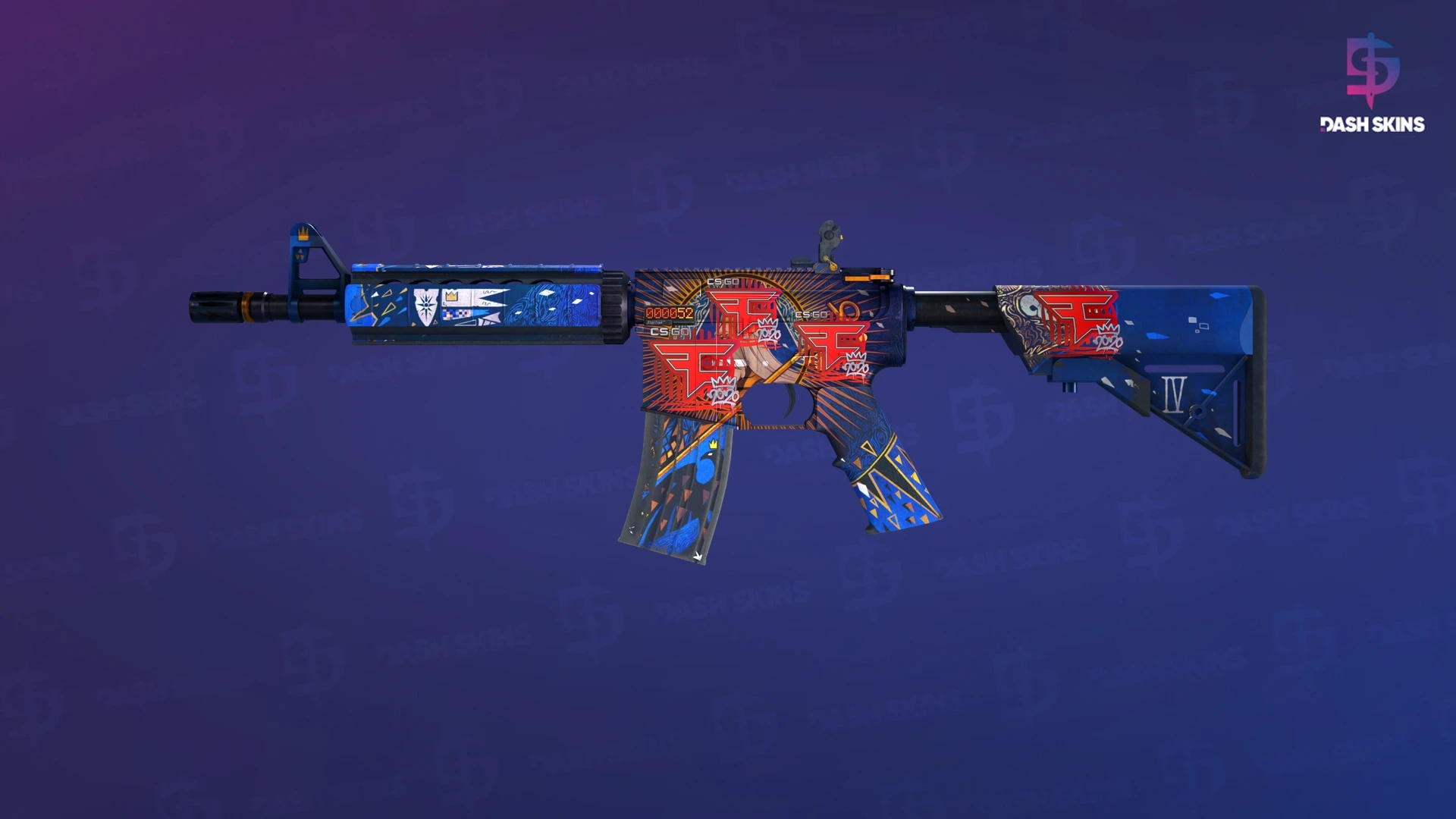 StatTrak™ M4A4 | The Emperor (Field-Tested) Screenshot Playside