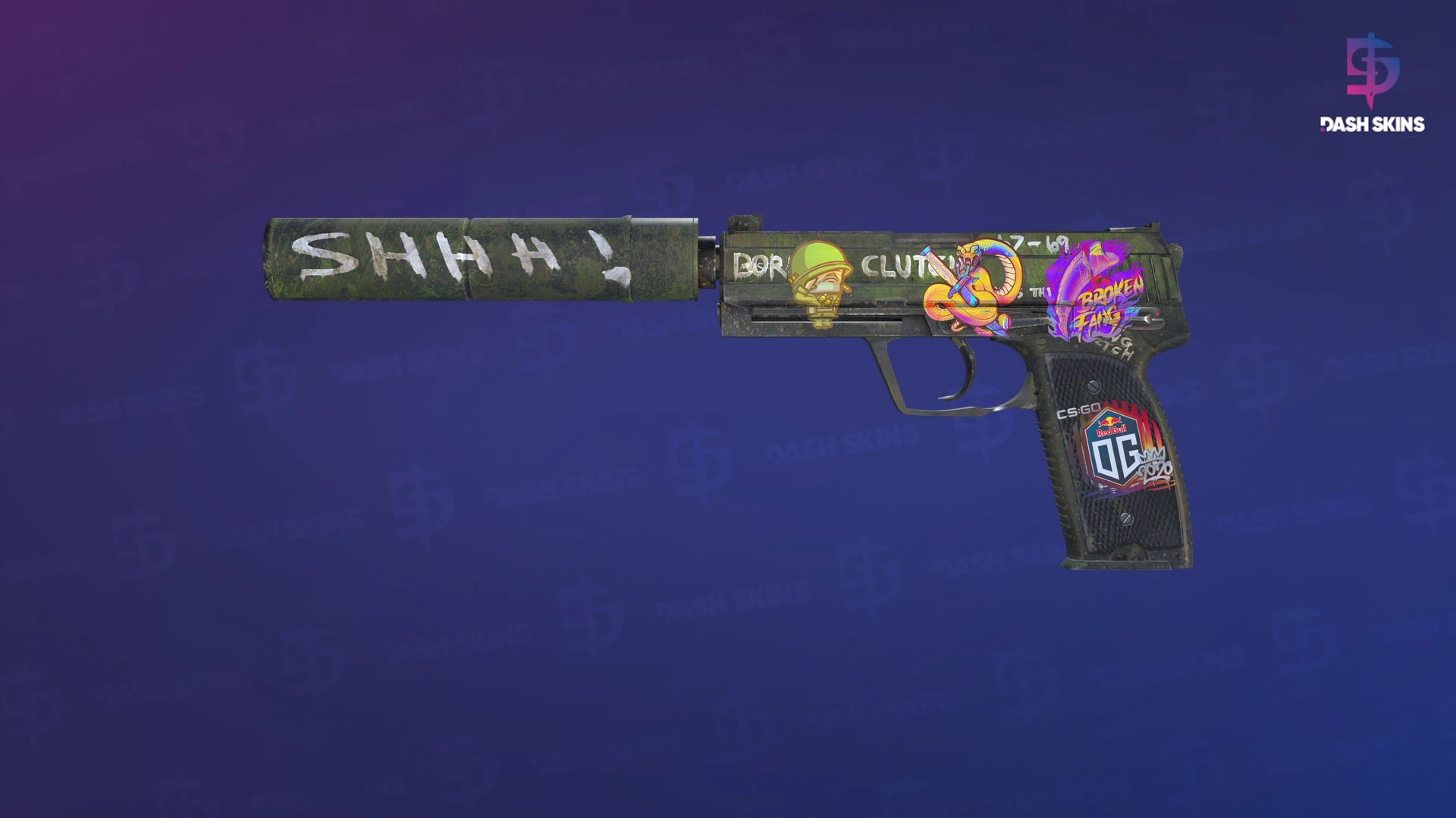 USP-S | Flashback (Minimal Wear) Screenshot Playside