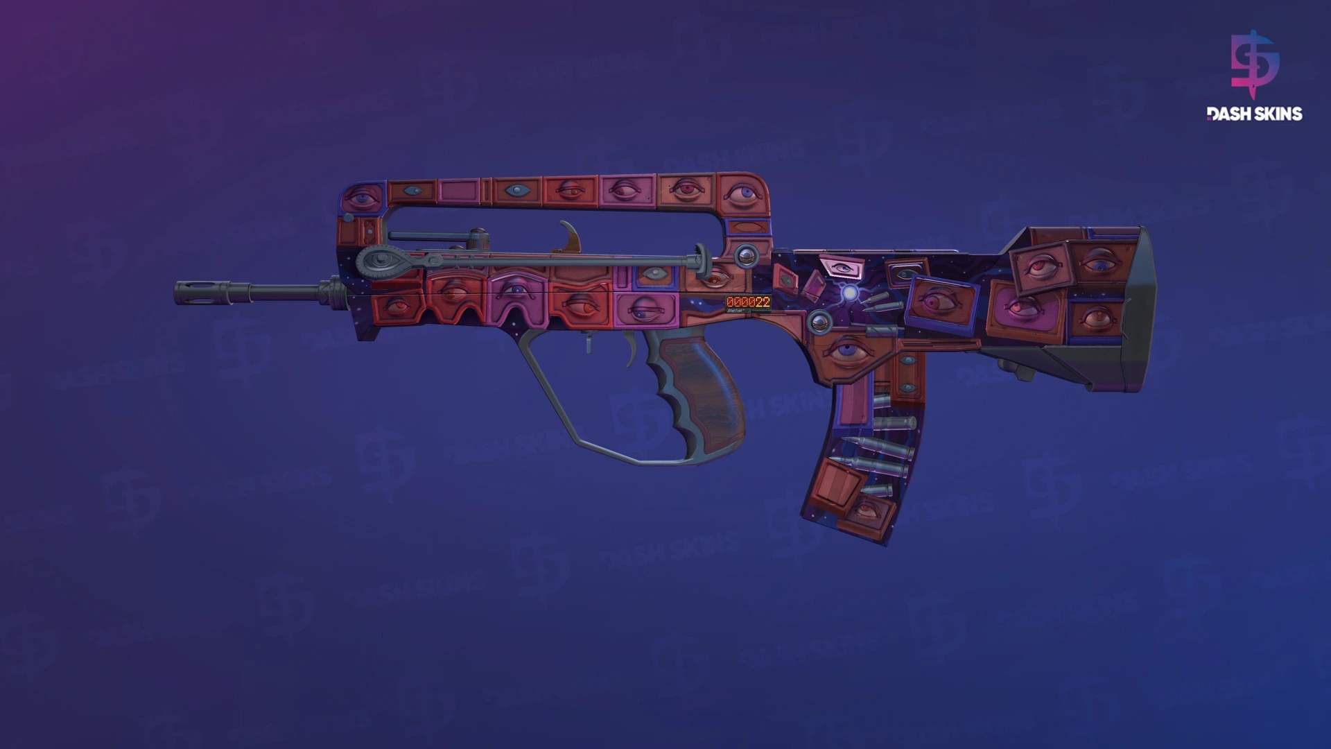 StatTrak™ FAMAS | Rapid Eye Movement (Minimal Wear) Screenshot Playside