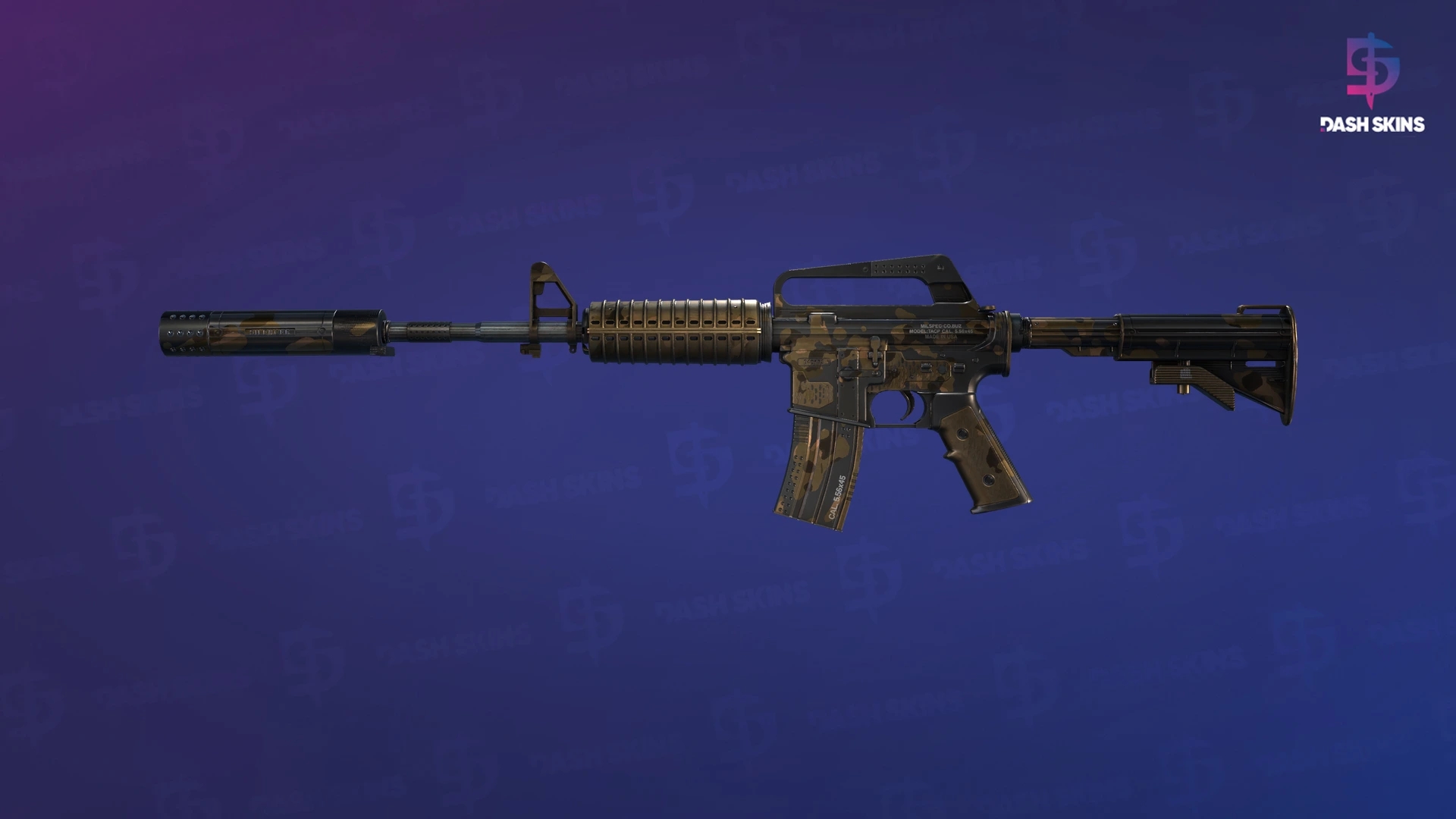 M4A1-S | Mud-Spec (Minimal Wear) Screenshot Playside