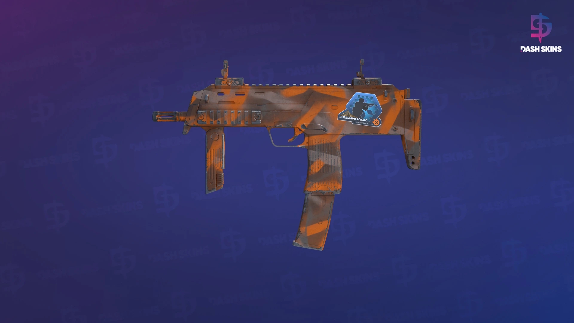 Souvenir MP7 | Orange Peel (Minimal Wear) Screenshot Playside