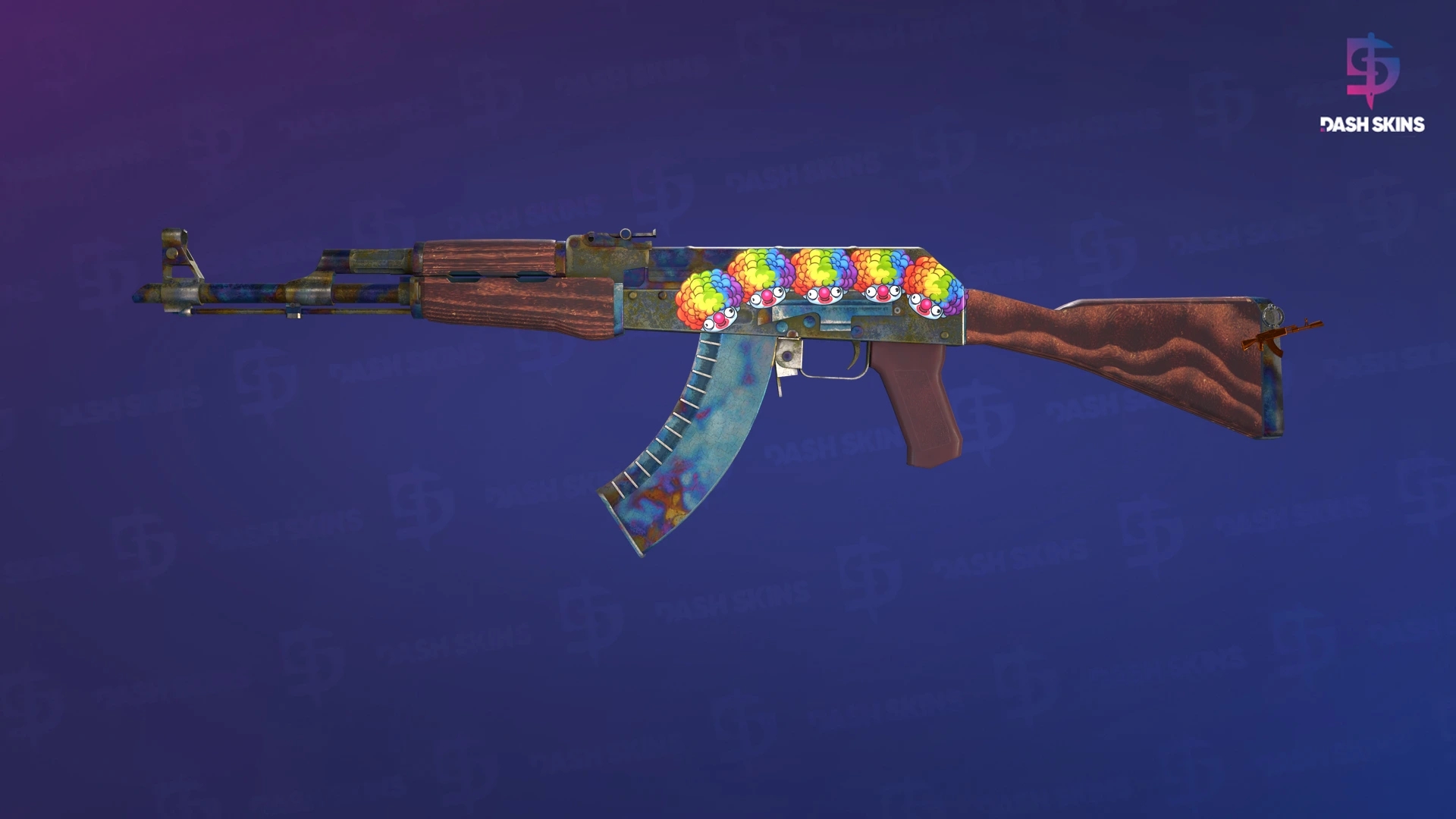 AK-47 | Case Hardened (Battle-Scarred) Screenshot Playside