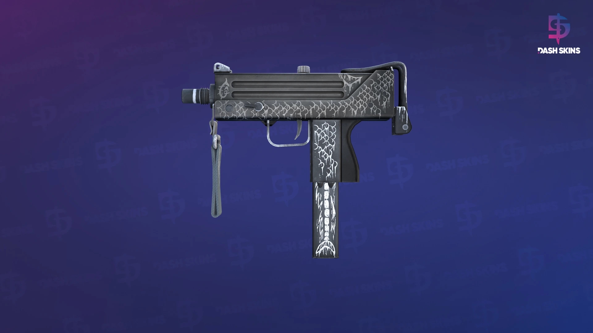 MAC-10 | Whitefish (Field-Tested) Screenshot Playside