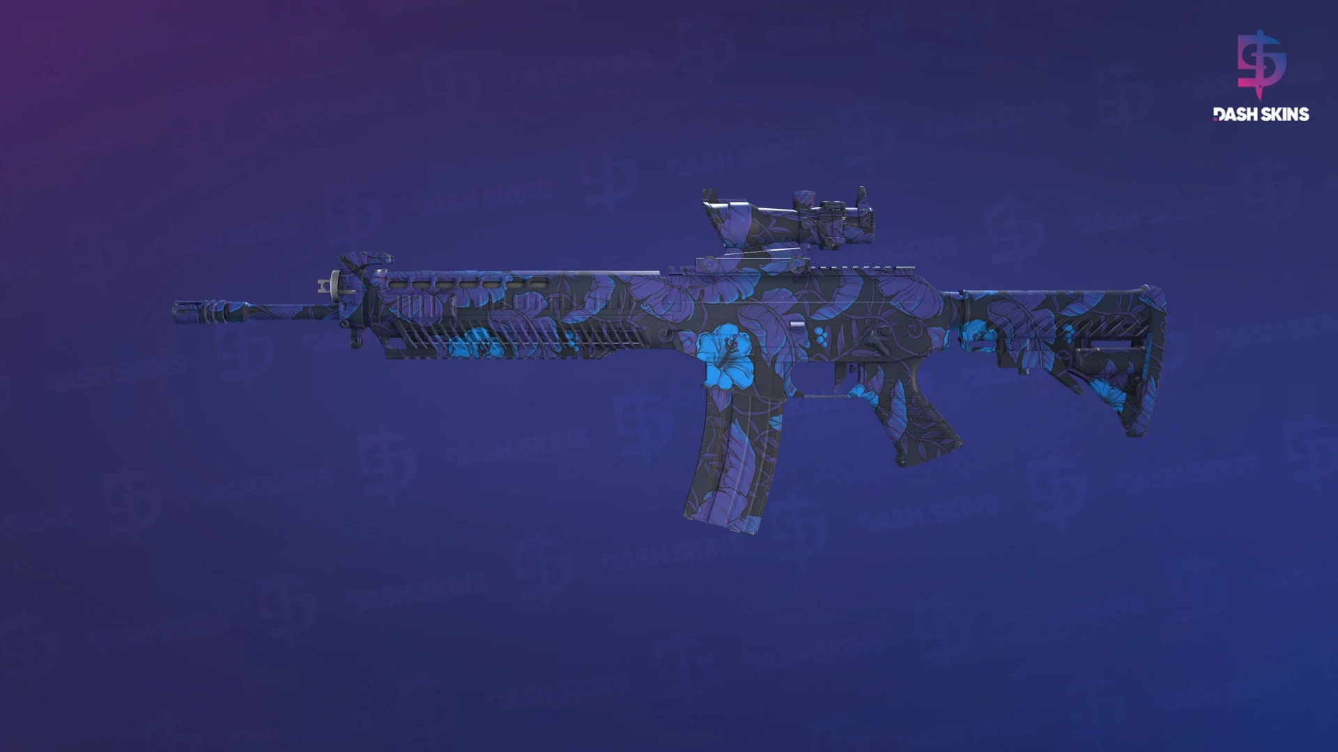 SG 553 | Aloha (Factory New) Screenshot Playside