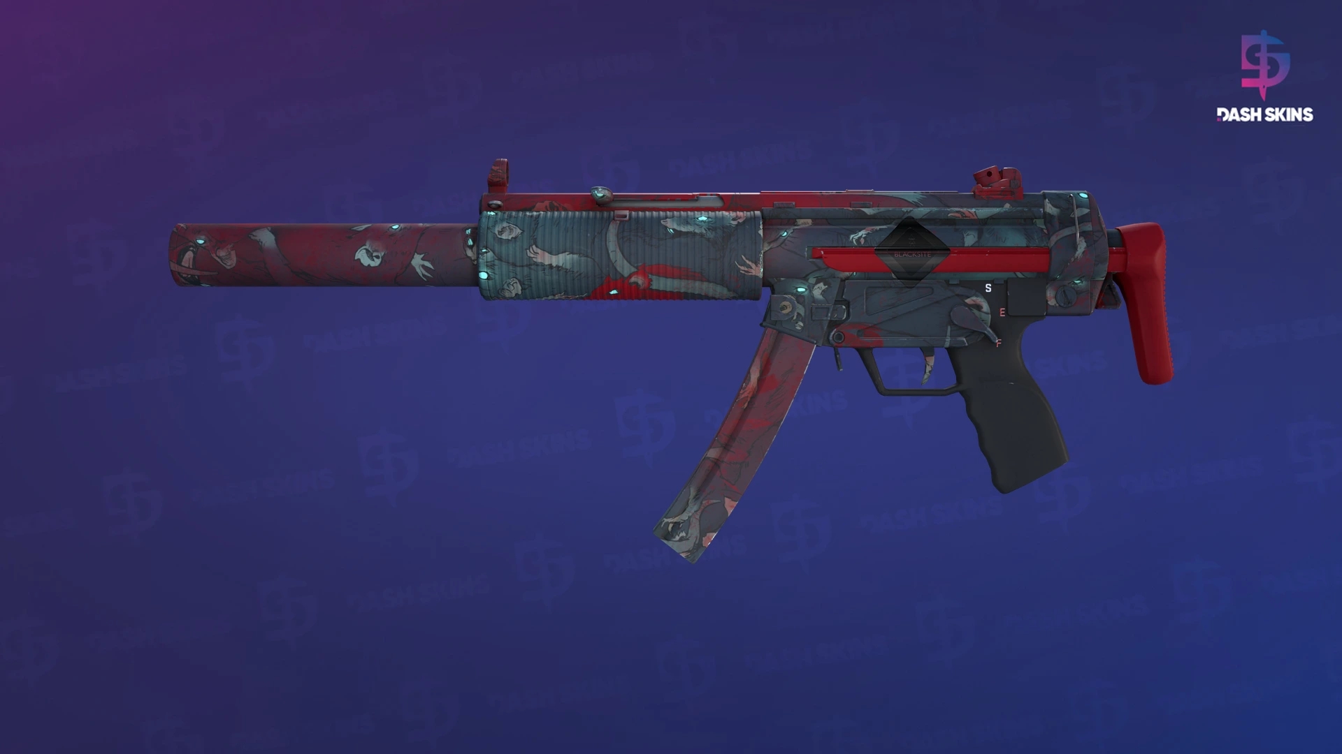 Souvenir MP5-SD | Lab Rats (Minimal Wear) Screenshot Playside