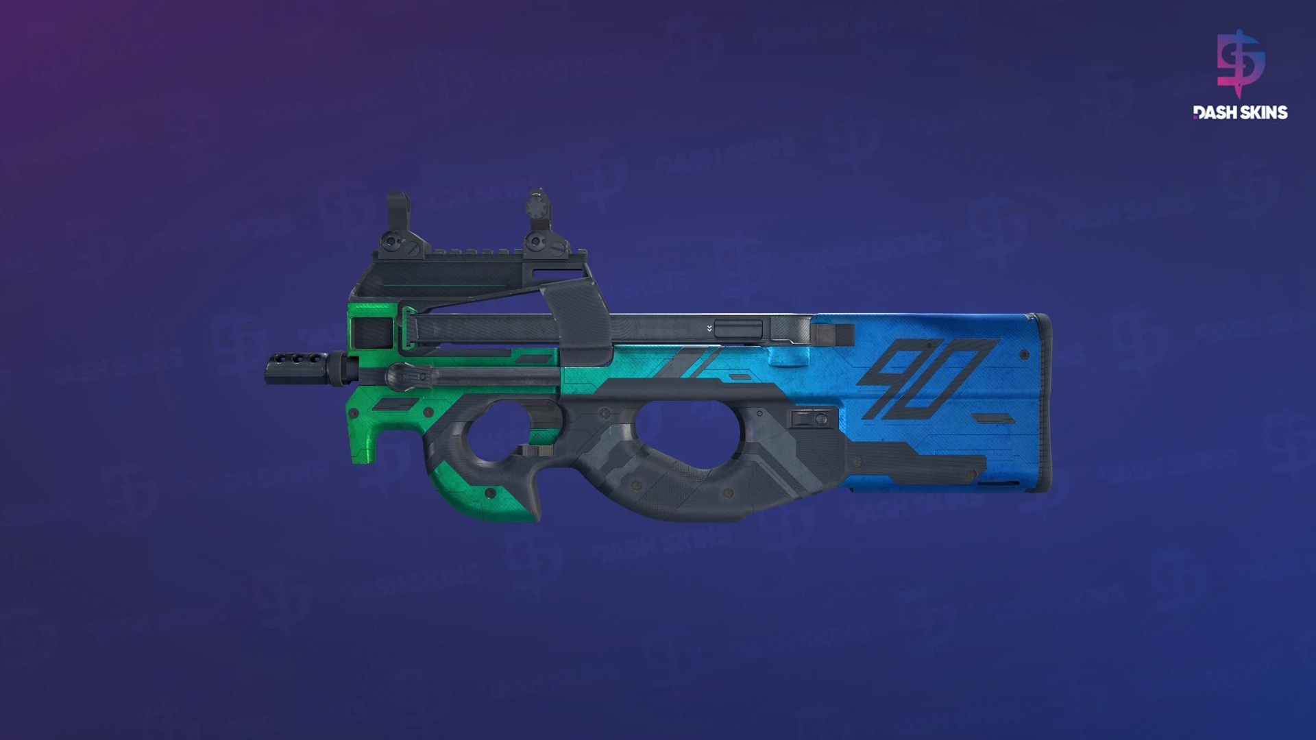 P90 | Wave Breaker (Field-Tested) Screenshot Playside