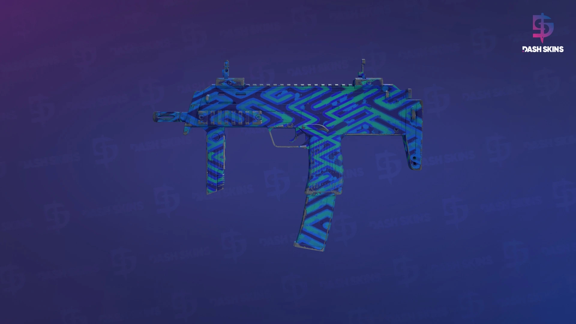 MP7 | Asterion (Minimal Wear) Screenshot Playside