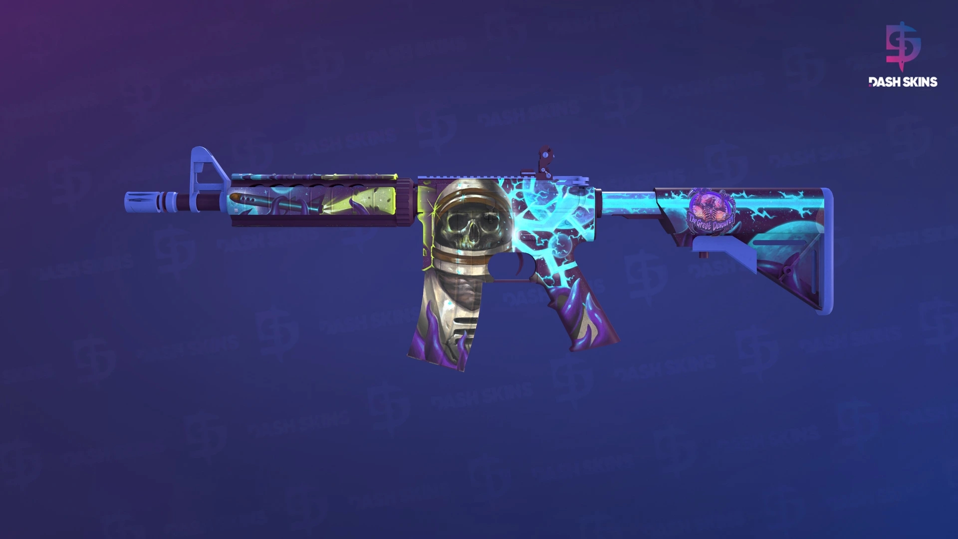 M4A4 | Desolate Space (Field-Tested) Screenshot Playside
