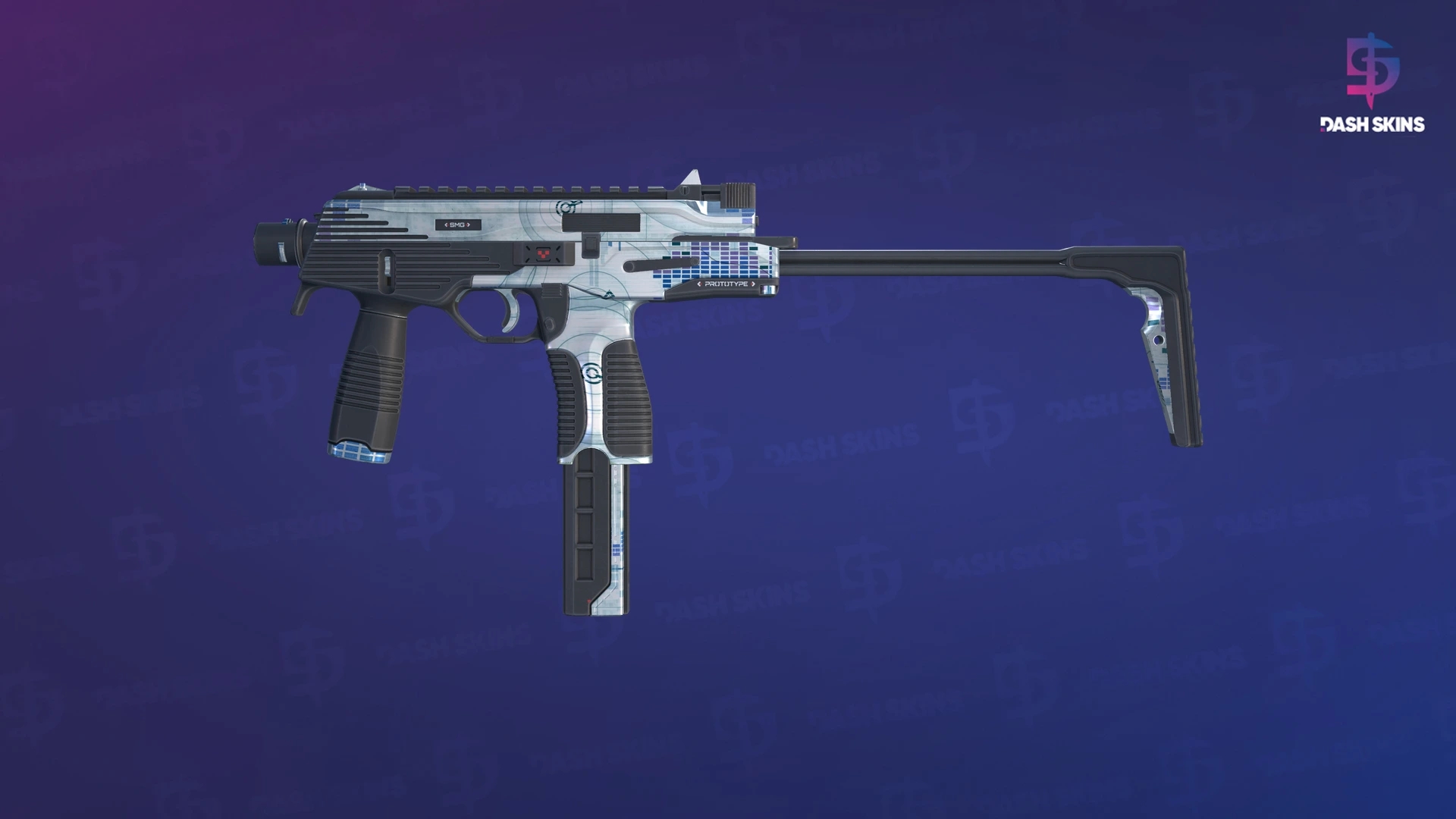MP9 | Spy Prototype (Minimal Wear) Screenshot Playside