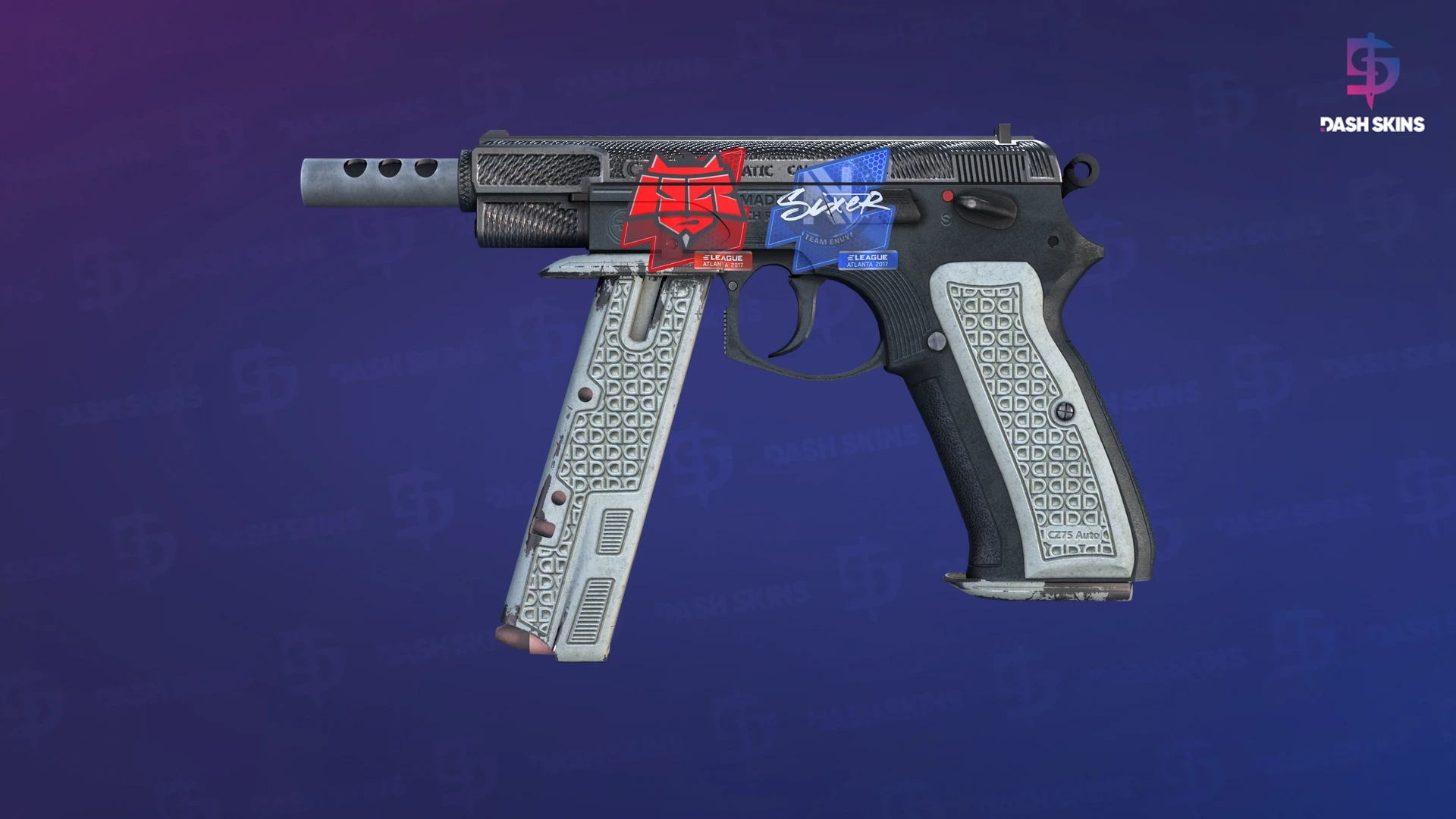 CZ75-Auto | Imprint (Well-Worn) Screenshot Playside