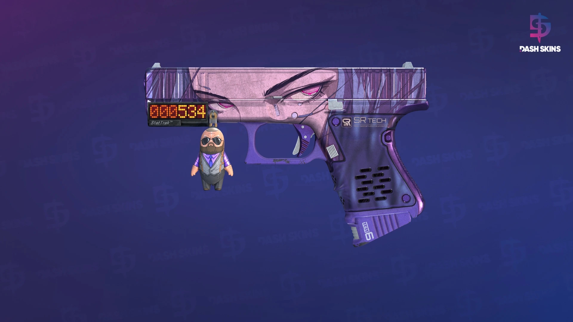 StatTrak™ Glock-18 | Shinobu (Well-Worn) Screenshot Playside