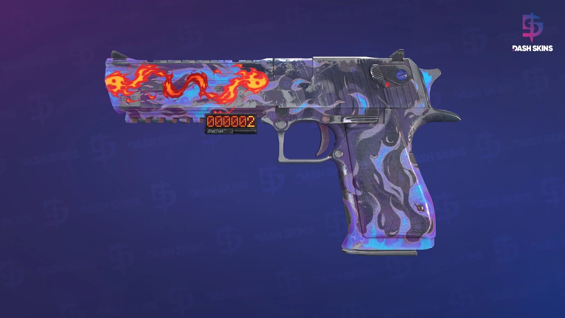 StatTrak™ Desert Eagle | Firebreathing (Well-Worn) Screenshot Playside