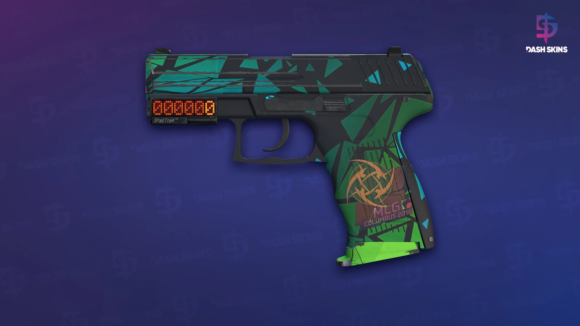 StatTrak™ P2000 | Pulse (Minimal Wear) Screenshot Playside