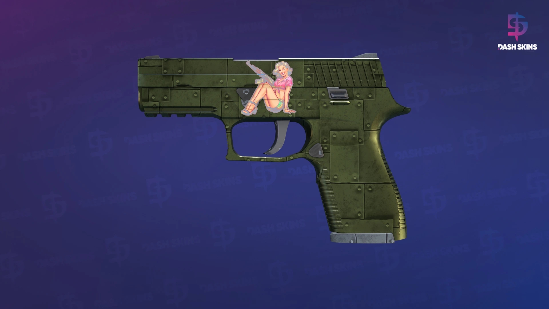 P250 | Iron Clad (Minimal Wear) Screenshot Playside