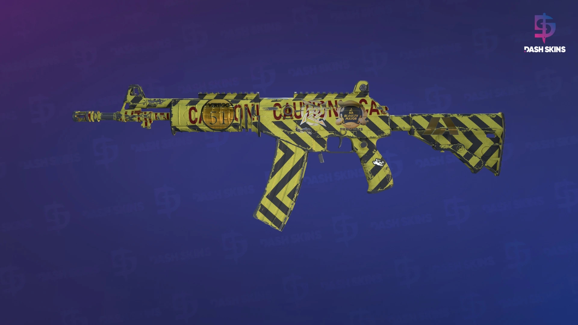 Souvenir Galil AR | CAUTION! (Field-Tested) Screenshot Playside