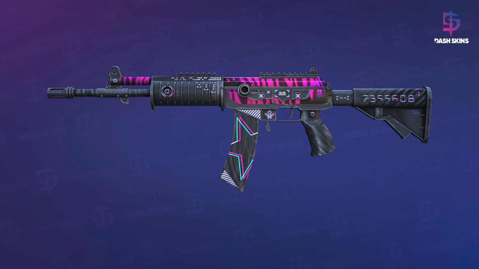 Galil AR | Chromatic Aberration (Field-Tested) Screenshot Playside
