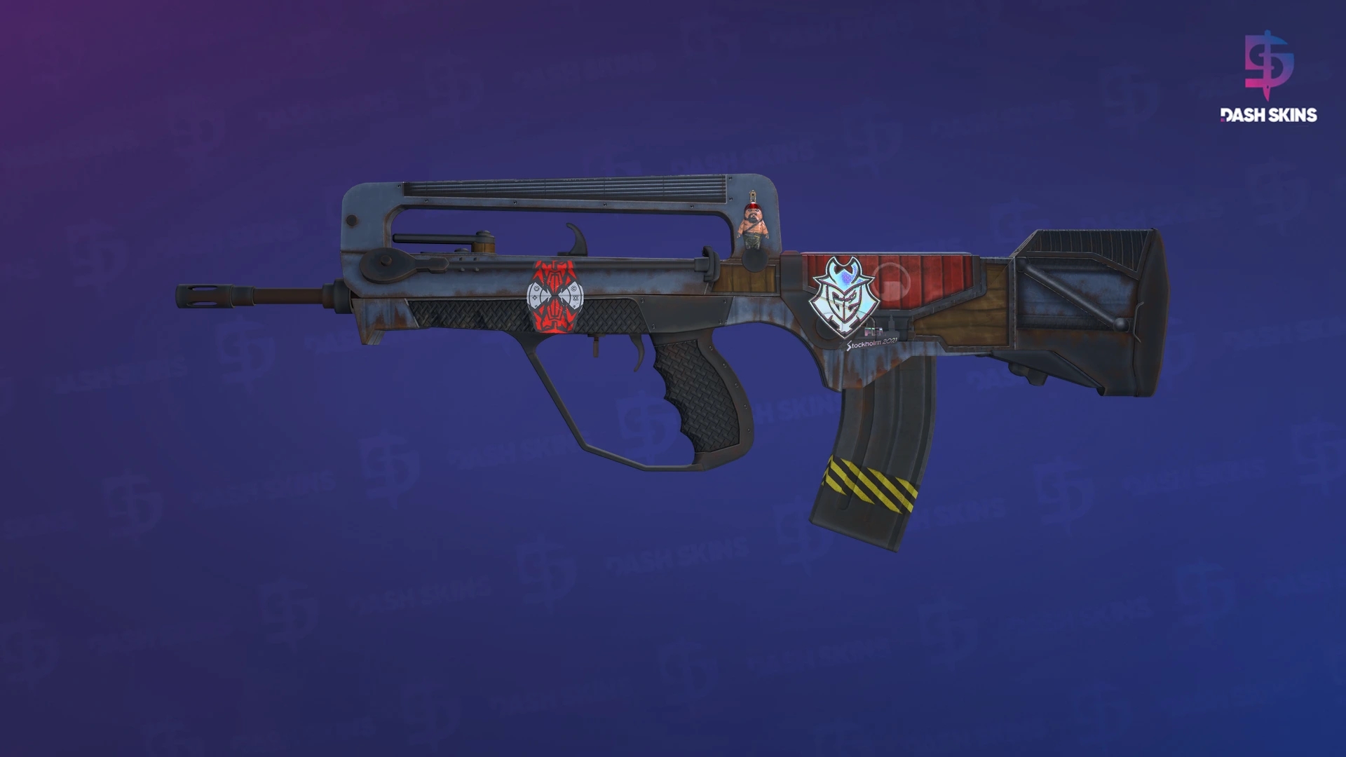FAMAS | Decommissioned (Minimal Wear) Screenshot Playside