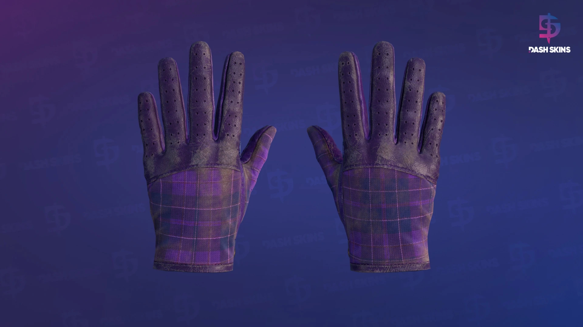 ★ Driver Gloves | Imperial Plaid (Battle-Scarred) Screenshot Playside