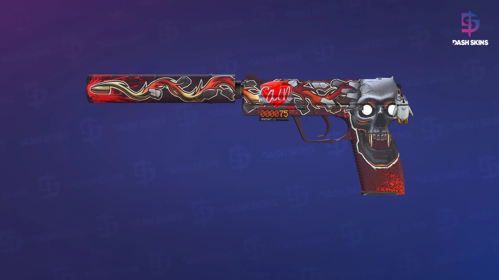StatTrak™ USP-S | Kill Confirmed (Well-Worn) Screenshot Playside