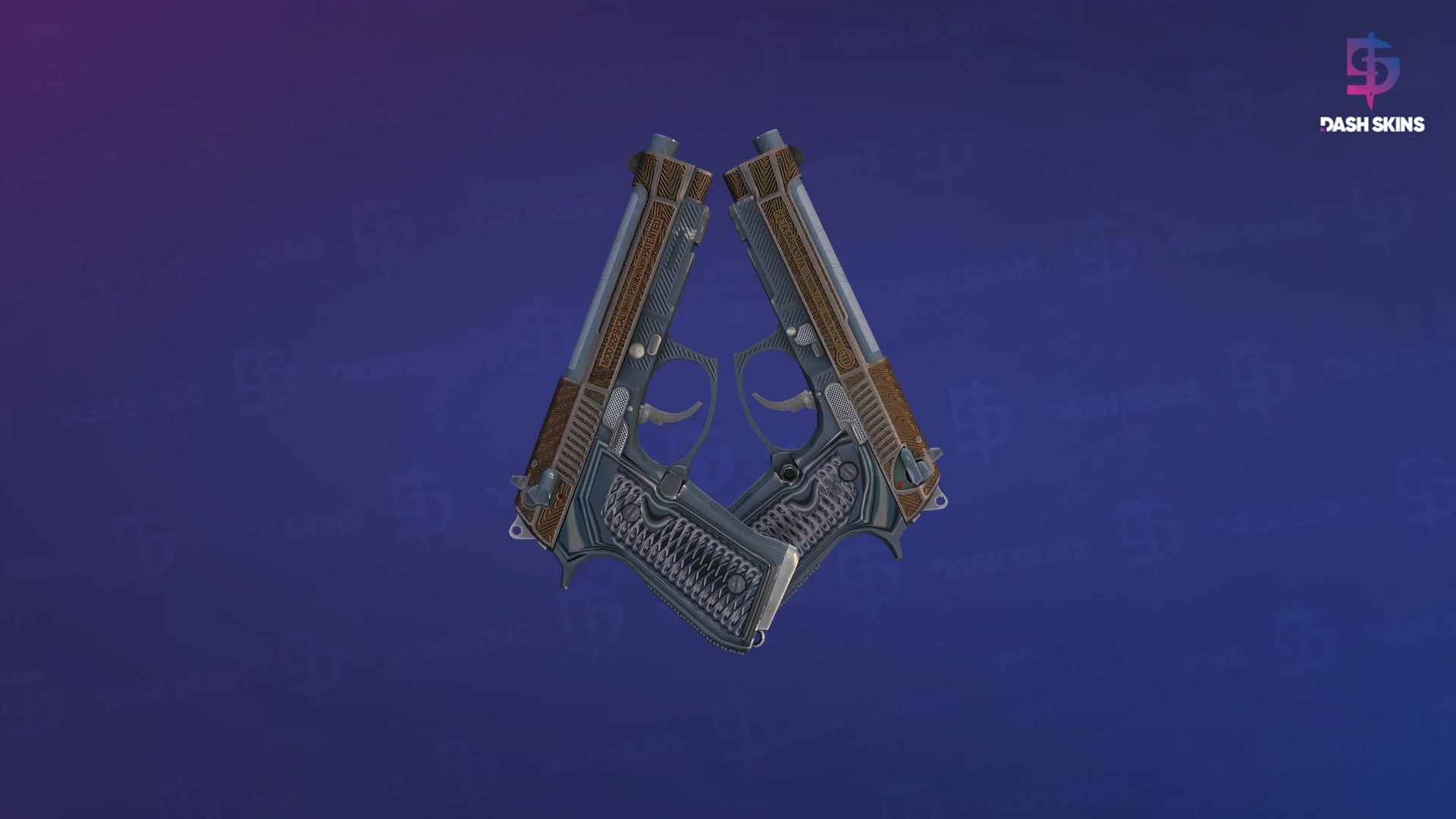 Dual Berettas | Tread (Field-Tested) Screenshot Playside