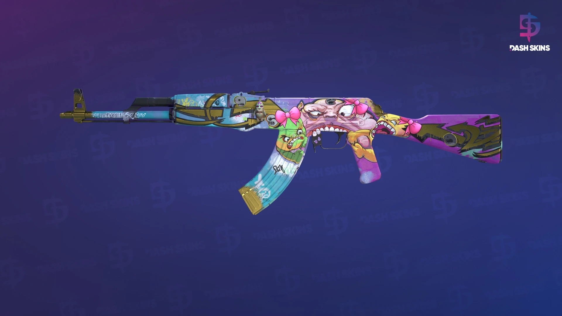 AK-47 | B the Monster (Field-Tested) Screenshot Playside