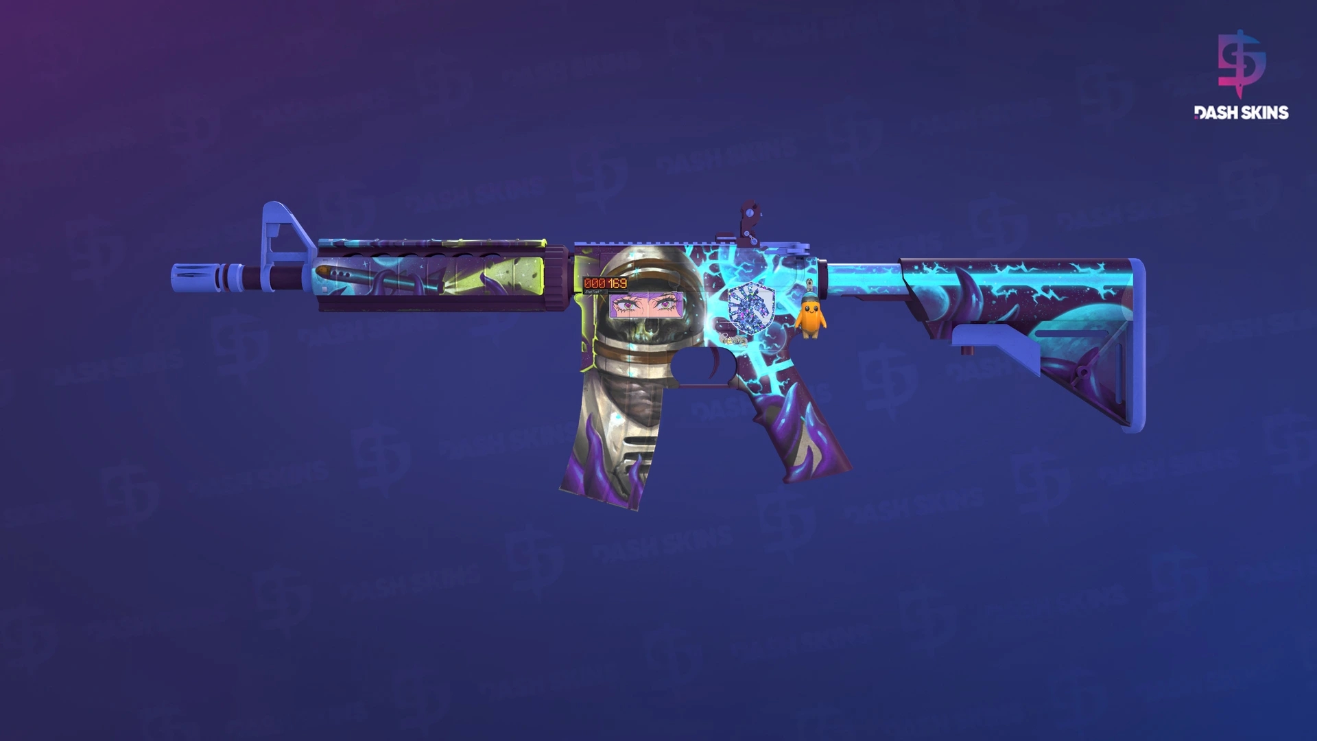 StatTrak™ M4A4 | Desolate Space (Field-Tested) Screenshot Playside