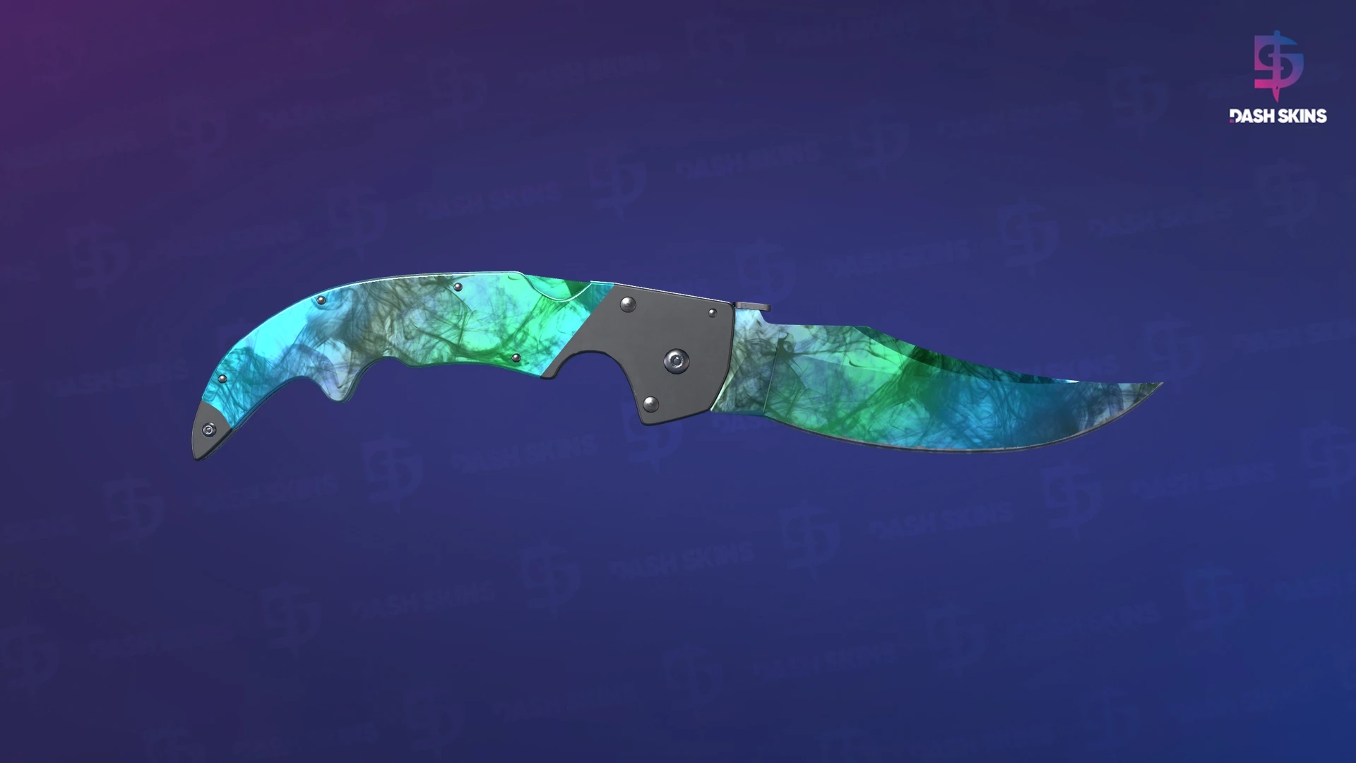 ★ Falchion Knife | Gamma Doppler (Factory New) - Phase 3 Screenshot Playside