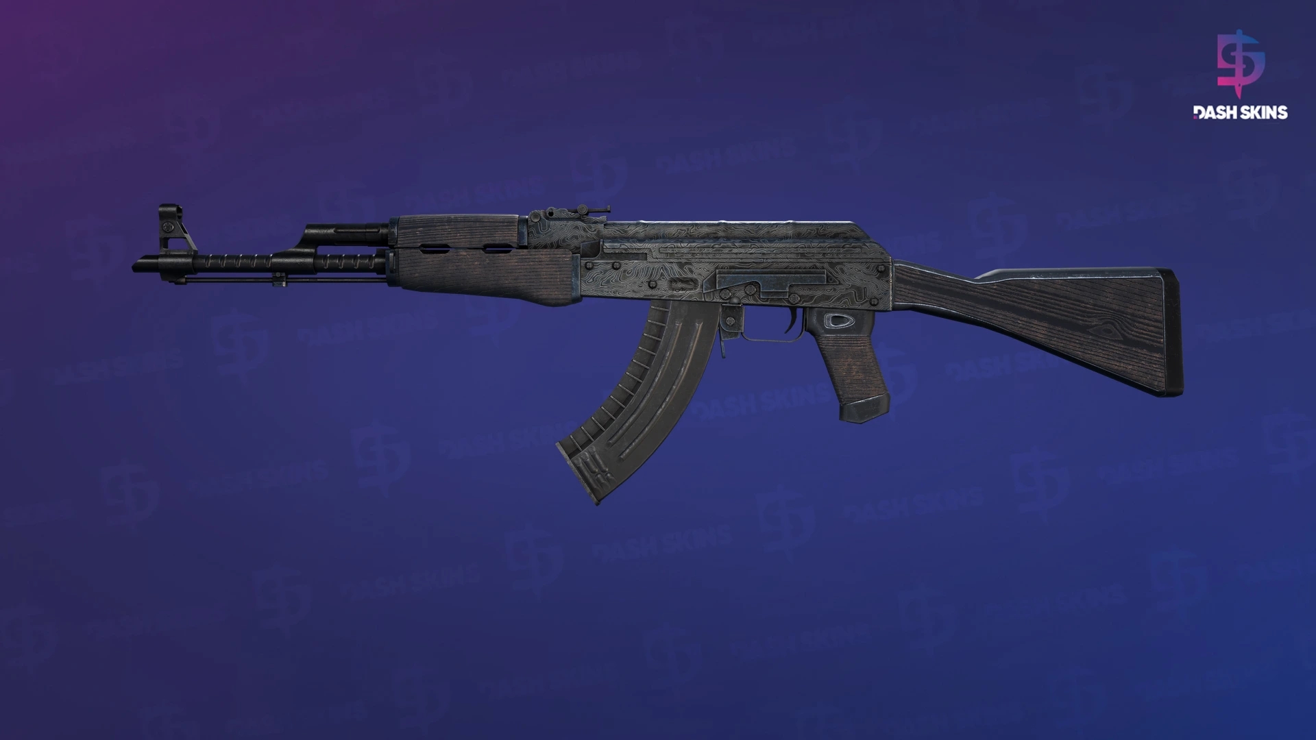 AK-47 | Steel Delta (Field-Tested) Screenshot Playside