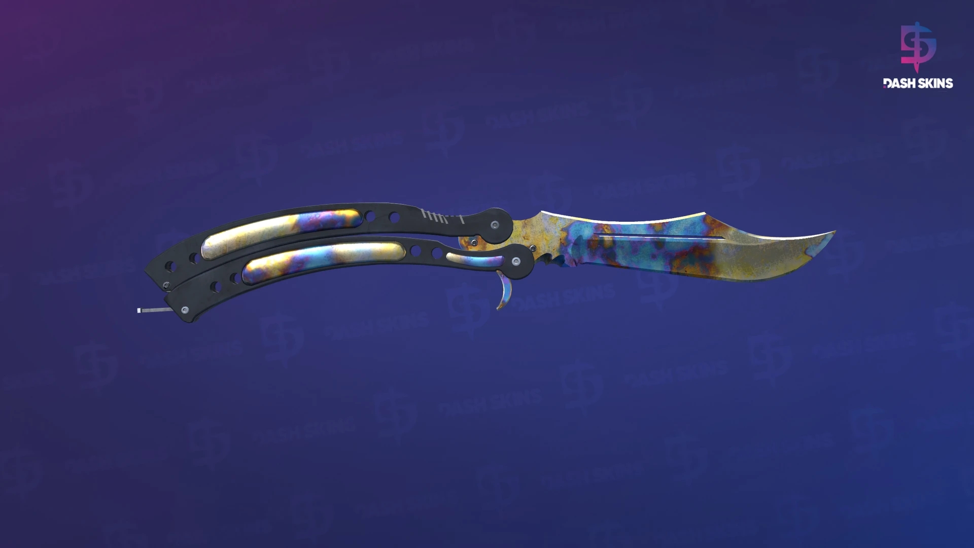 ★ Butterfly Knife | Case Hardened (Field-Tested) Screenshot Playside