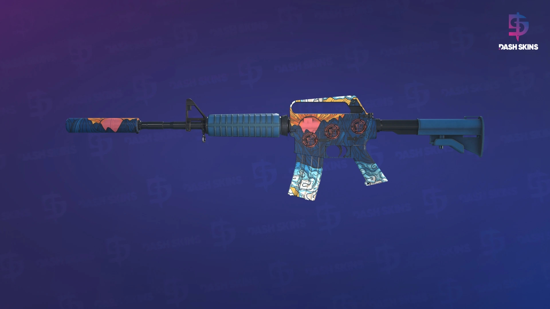 M4A1-S | Solitude (Minimal Wear) Screenshot Playside