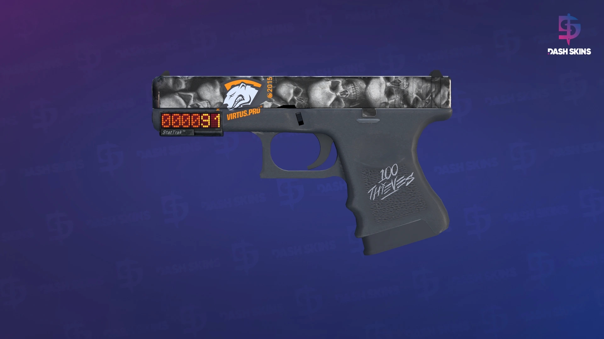 StatTrak™ Glock-18 | Catacombs (Field-Tested) Screenshot Playside