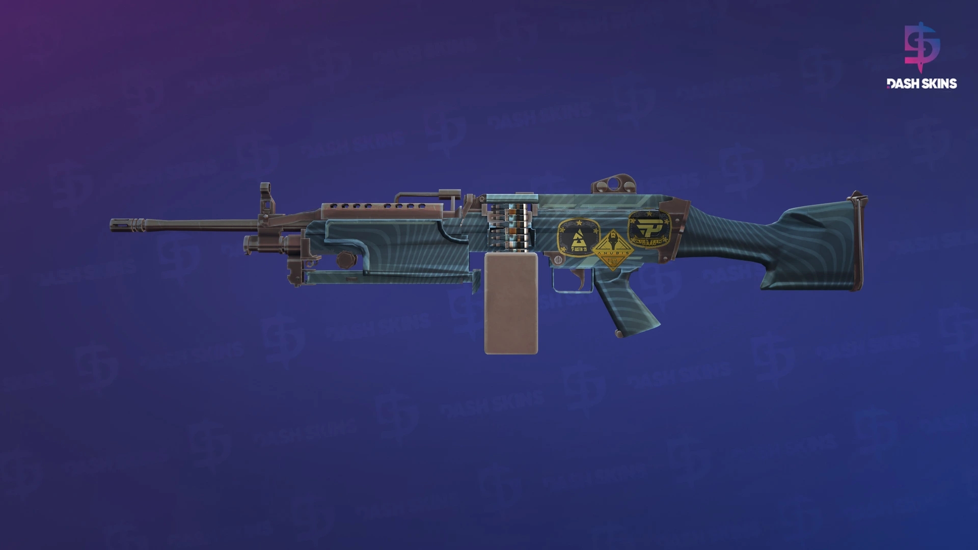 Souvenir M249 | Submerged (Factory New) Screenshot Playside