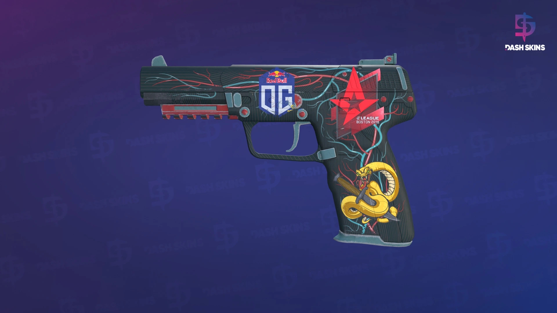 Five-SeveN | Capillary (Field-Tested) Screenshot Playside