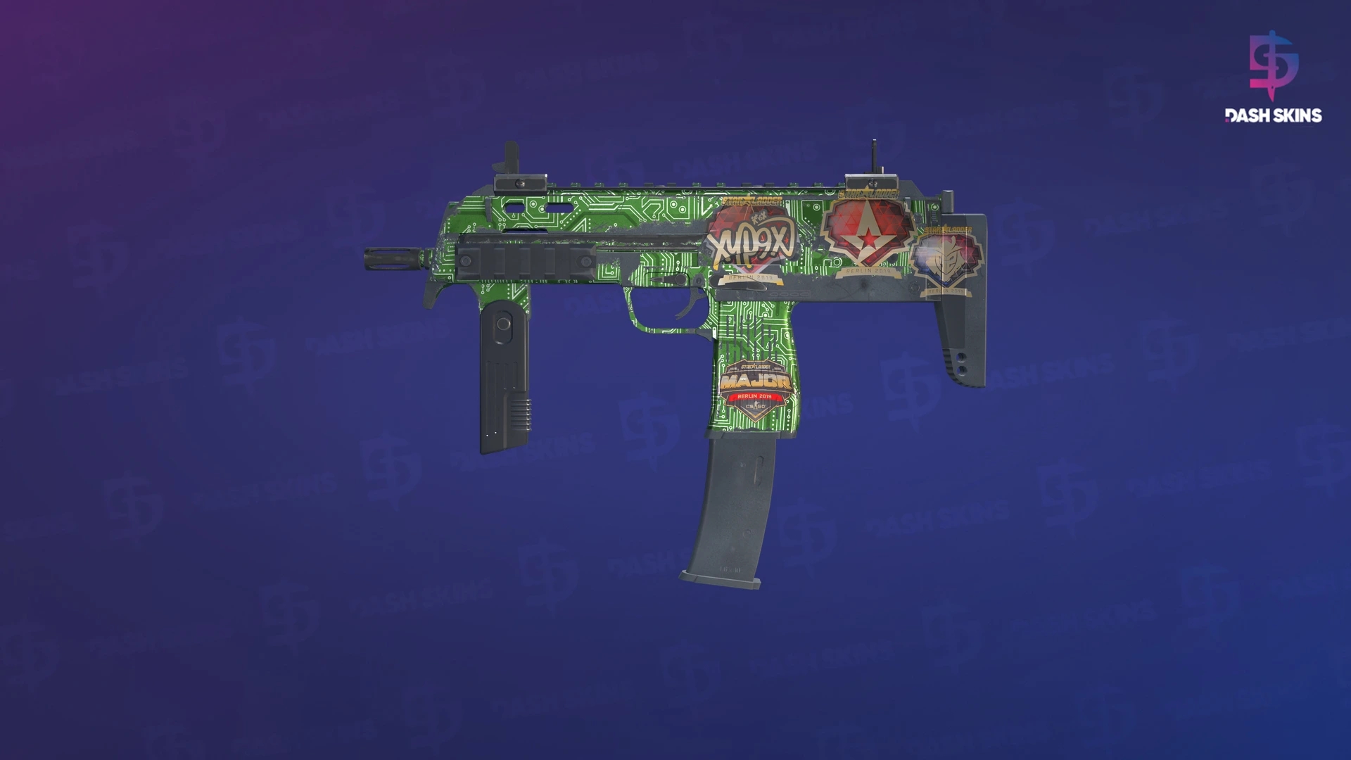 Souvenir MP7 | Motherboard (Well-Worn) Screenshot Playside