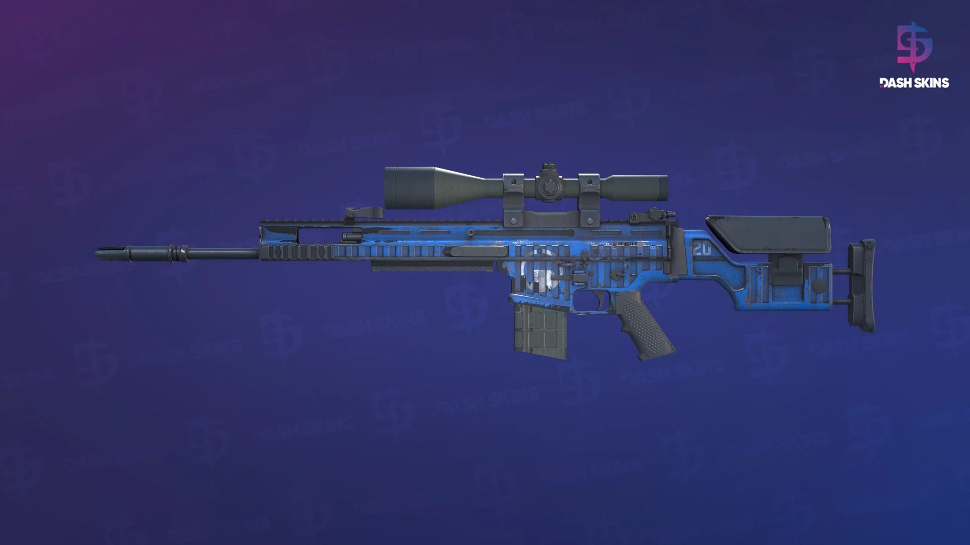 SCAR-20 | Assault (Field-Tested) Screenshot Playside