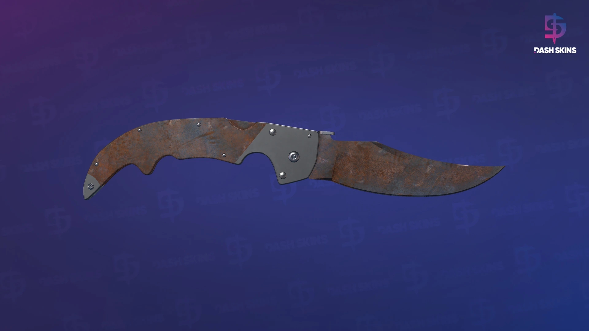 ★ Falchion Knife | Rust Coat (Battle-Scarred) Screenshot Playside
