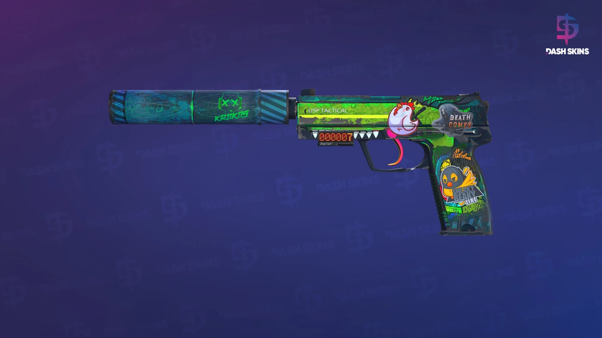 StatTrak™ USP-S | Monster Mashup (Field-Tested) Screenshot Playside