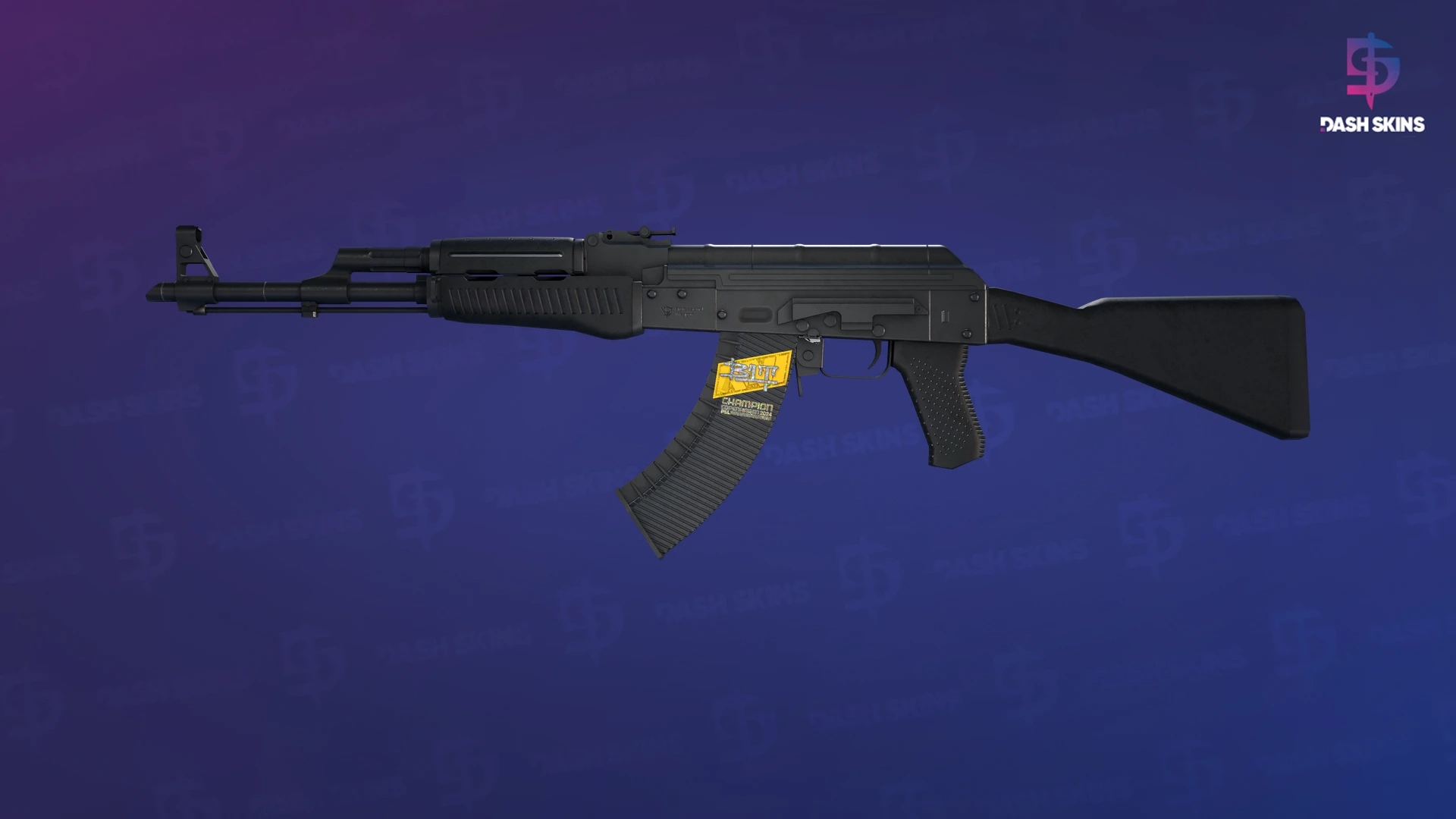 AK-47 | Slate (Well-Worn) Screenshot Playside