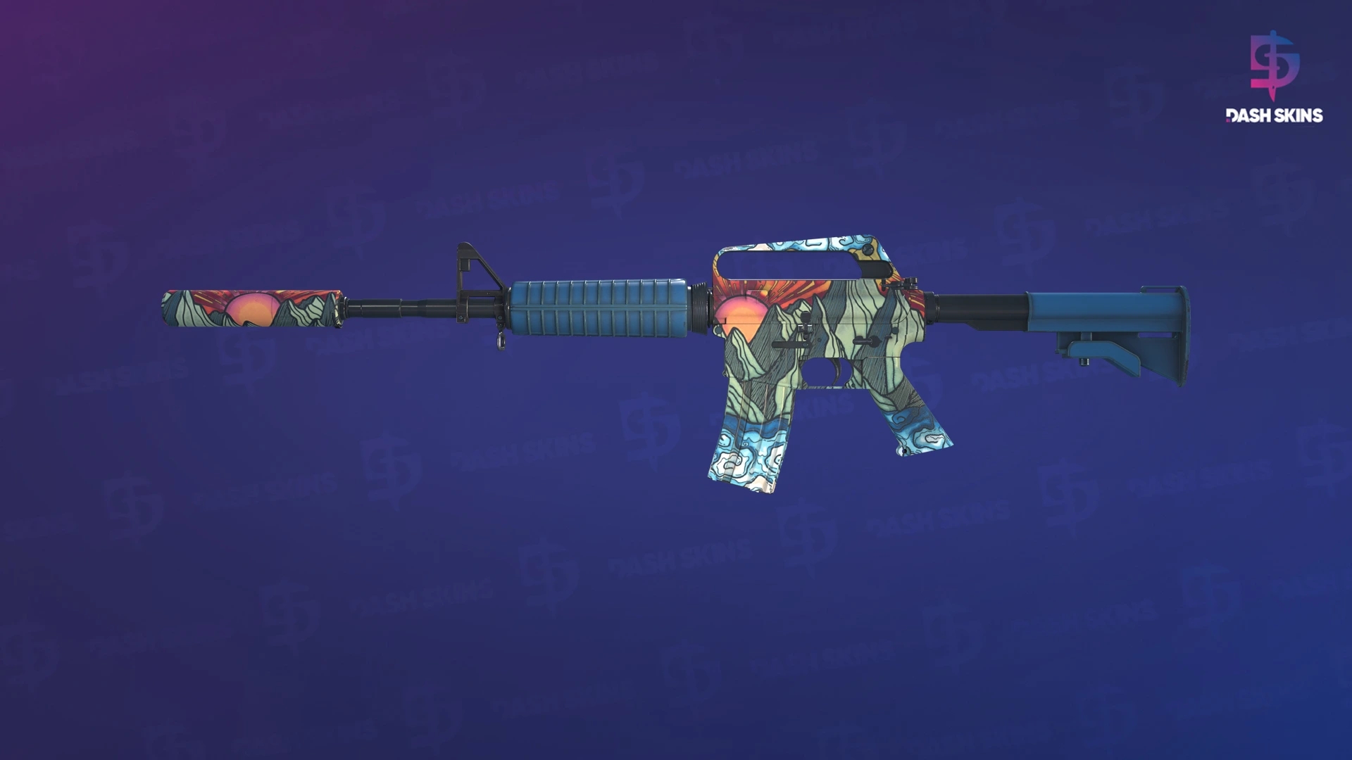 M4A1-S | Solitude (Minimal Wear) Screenshot Playside